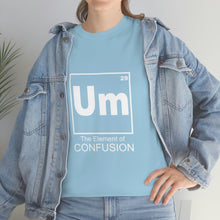 Load image into Gallery viewer, Um - The Element of Confusion Heavy Cotton Tee