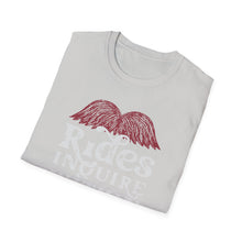 Load image into Gallery viewer, Mustache Rides - Inquire Within Cotton T-Shirt
