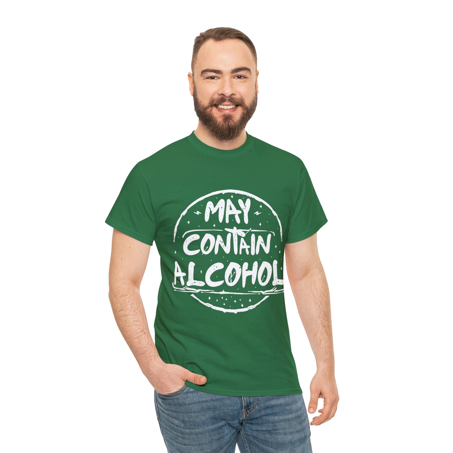 May Contain Alcohol - Funny Drinking Party Shirt