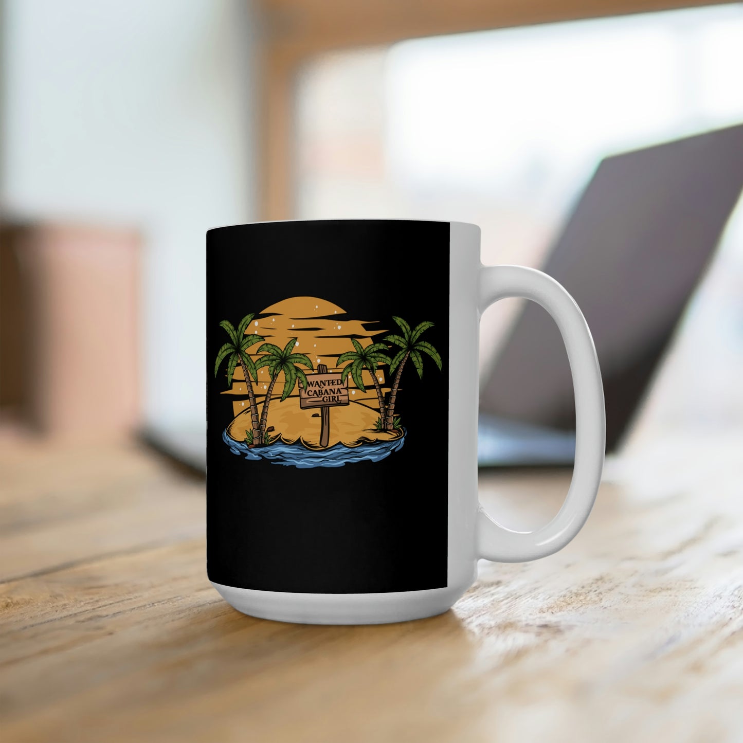 Cabana Girl Coffee Mug 15oz