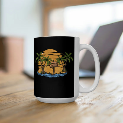 Cabana Girl Coffee Mug 15oz