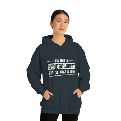 I'm Not A Gynecologist But I'll Take A Look - Funny hoodie