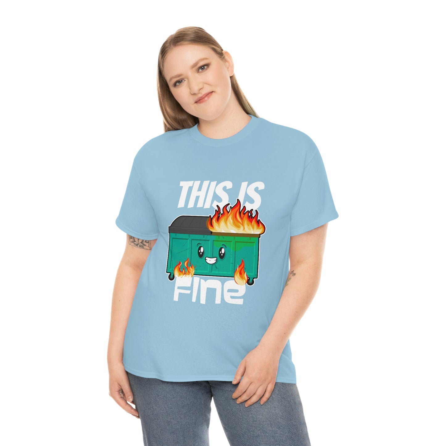 This Is Fine Tee