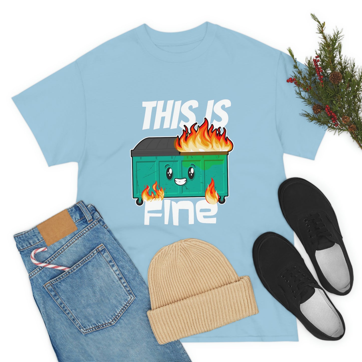 This Is Fine Tee