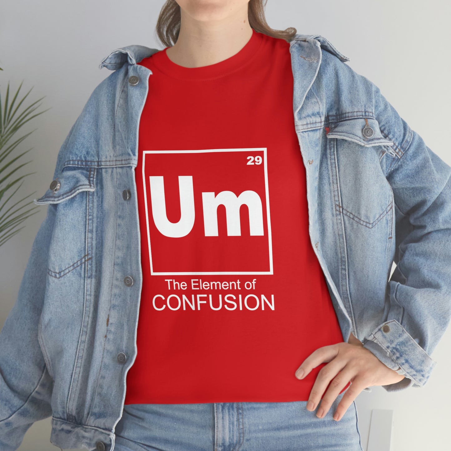 Um - The Element of Confusion Heavy Cotton Tee