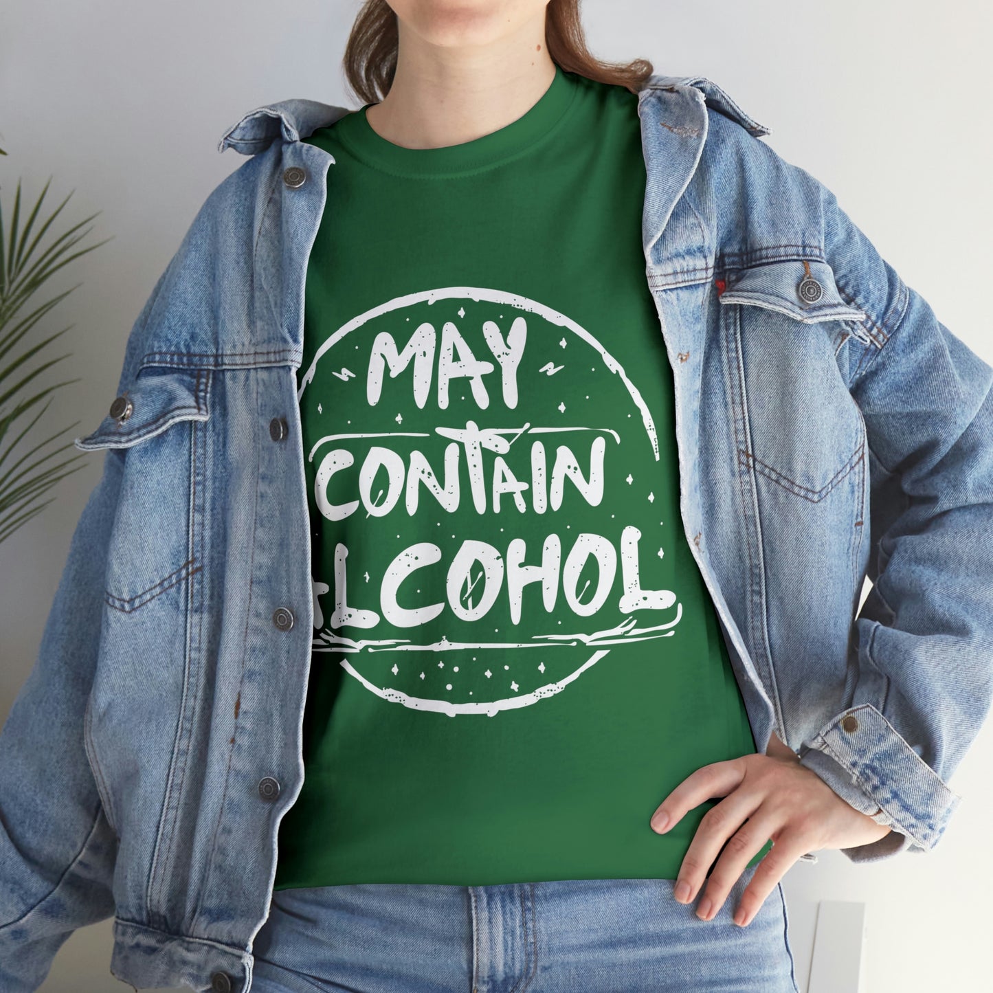 May Contain Alcohol - Funny Drinking Party Shirt