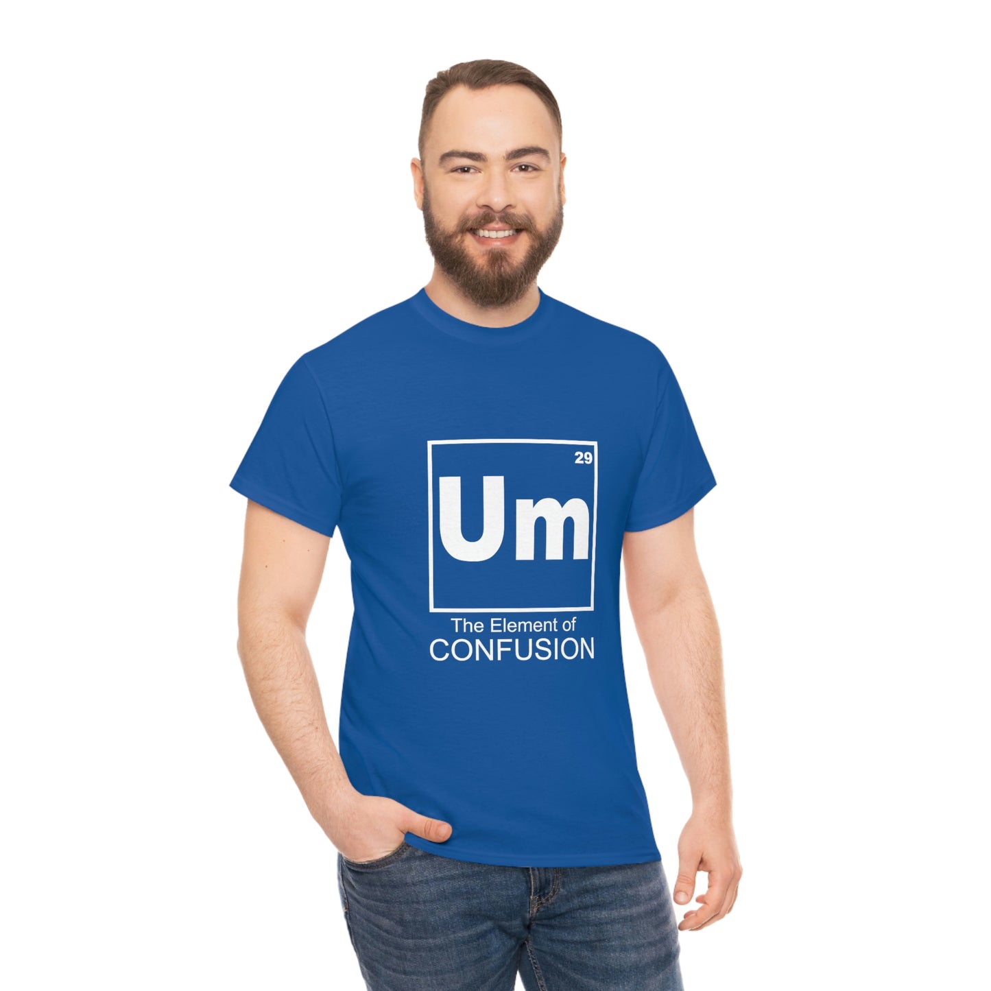 Um - The Element of Confusion Heavy Cotton Tee