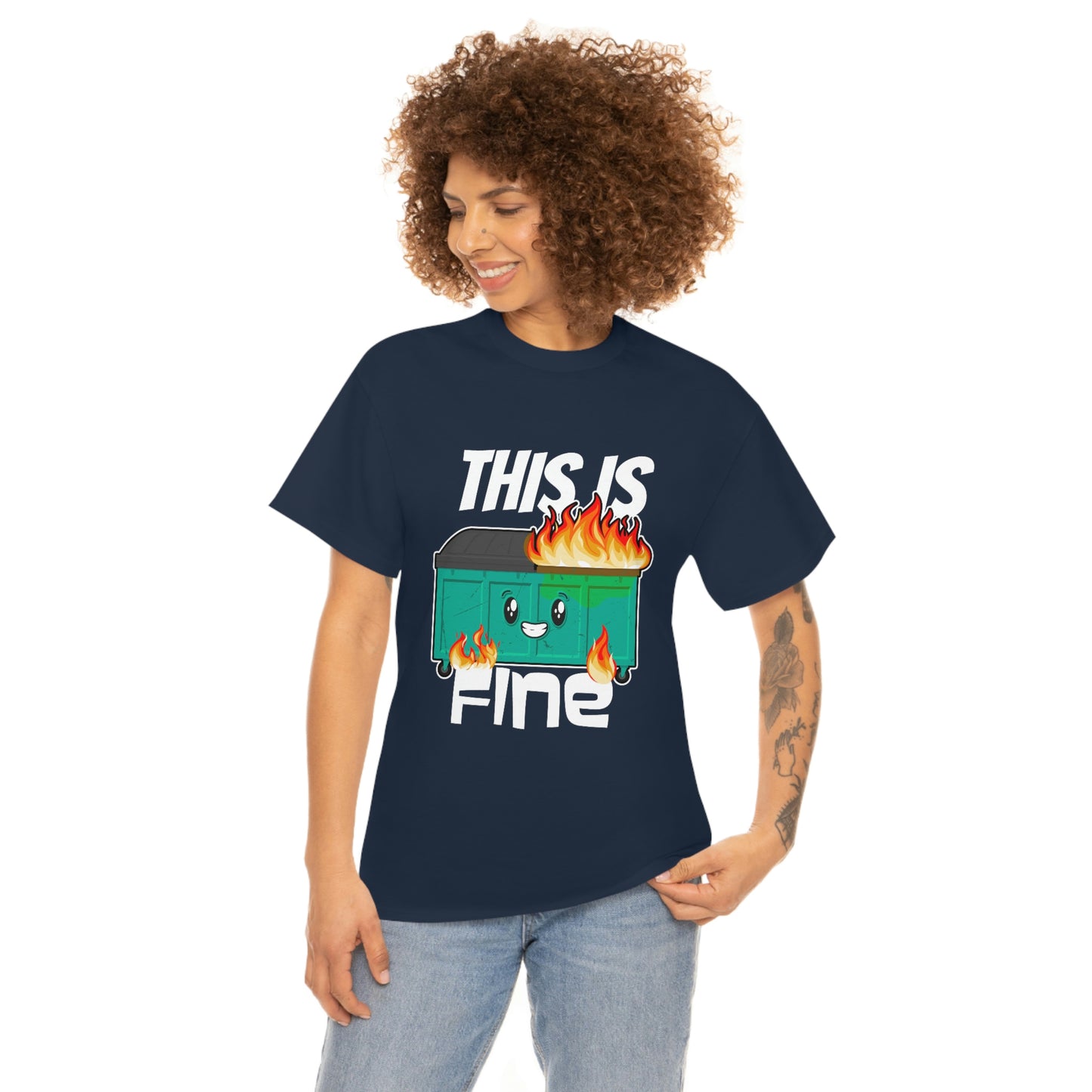 This Is Fine Tee