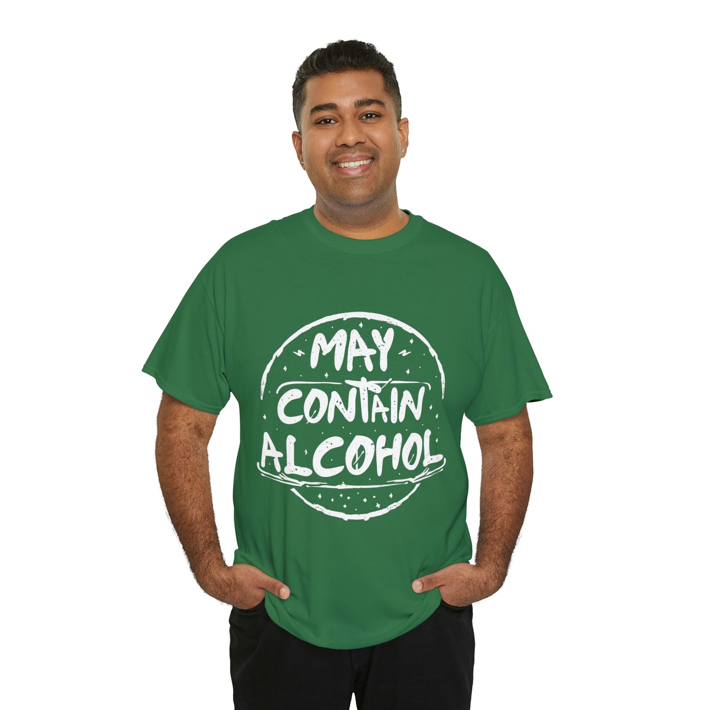 May Contain Alcohol - Funny Drinking Party Shirt