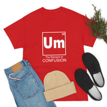 Load image into Gallery viewer, Um - The Element of Confusion Heavy Cotton Tee
