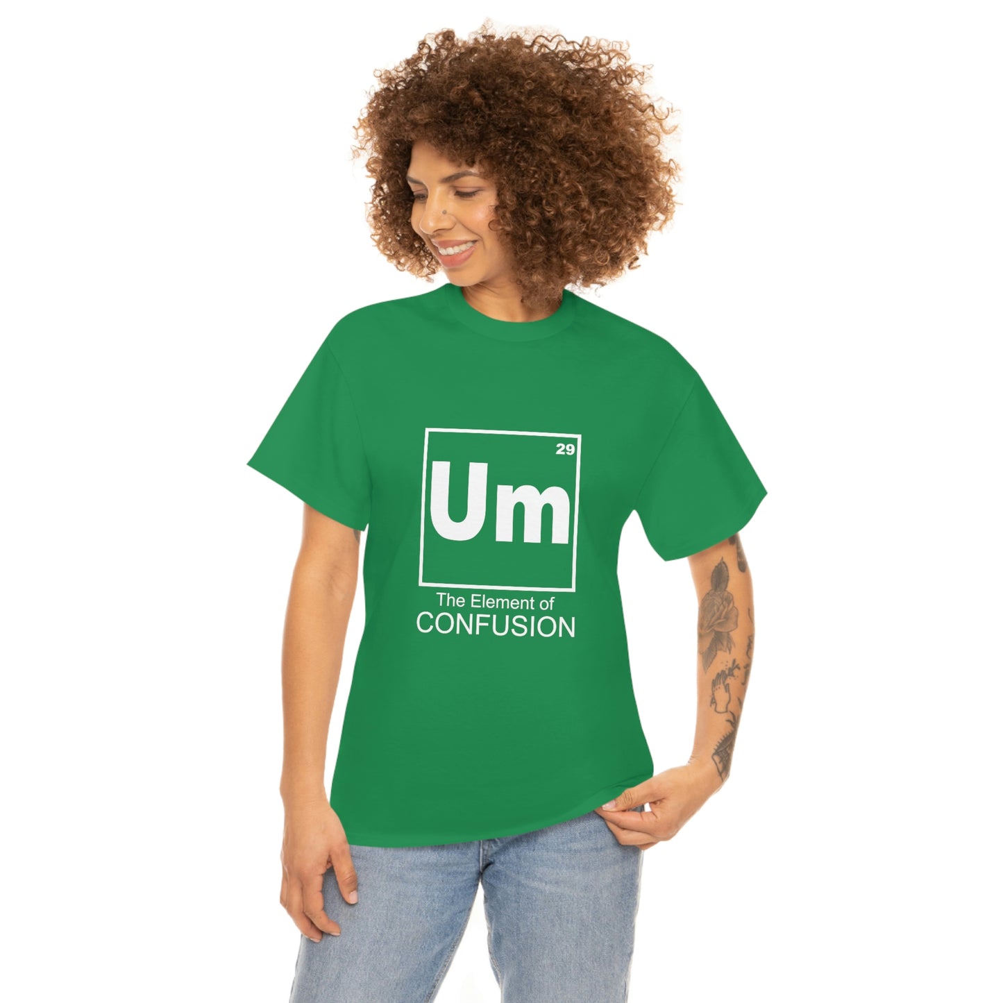 Um - The Element of Confusion Heavy Cotton Tee