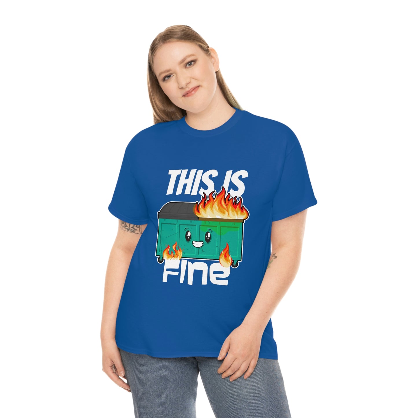 This Is Fine Tee