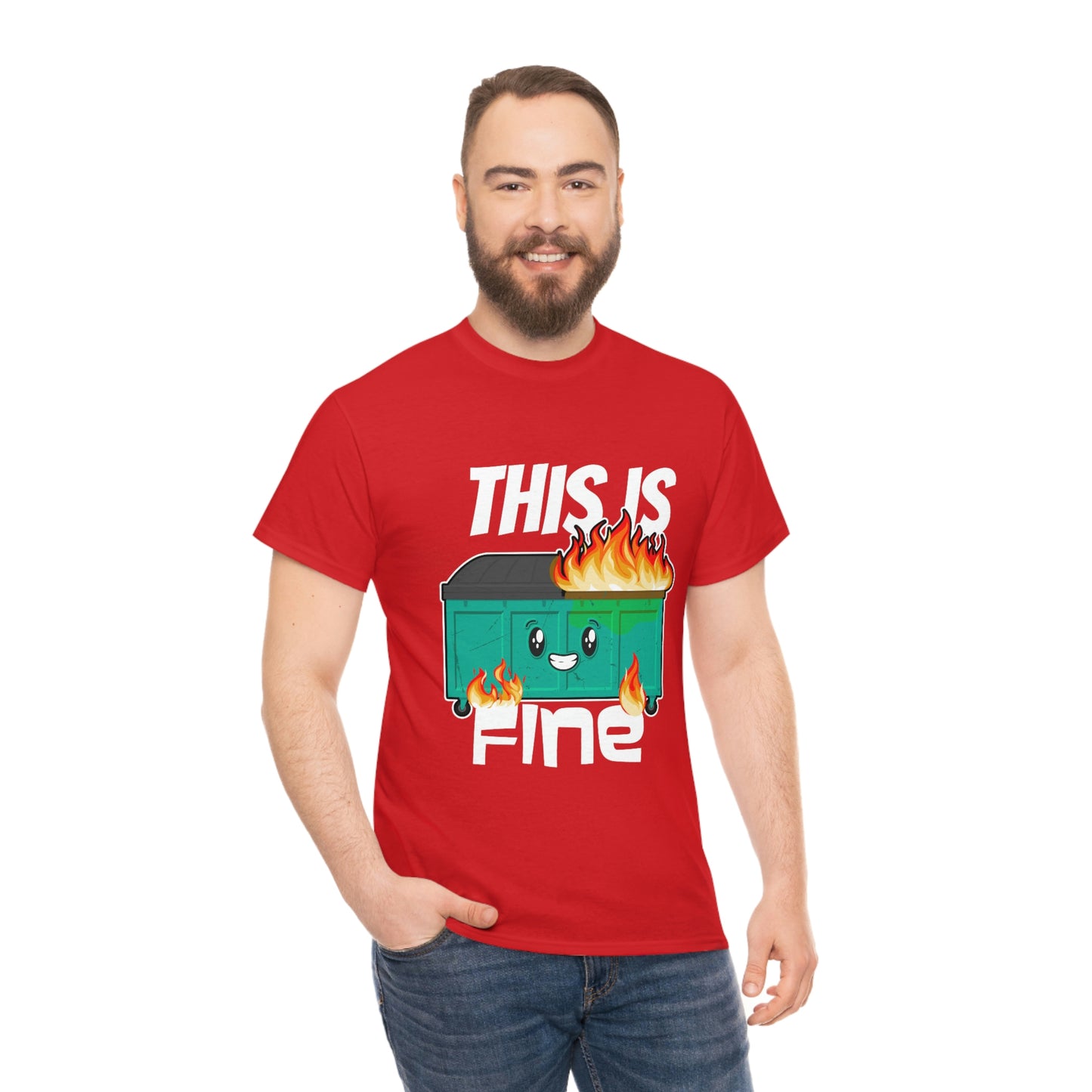 This Is Fine Tee